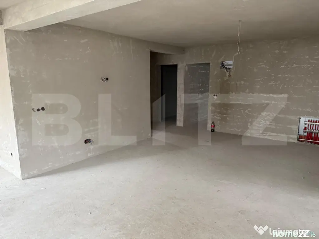 Apartament 4 camere, semifinisat cu garaj si boxa, zona Brad - Zalau (Salaj)