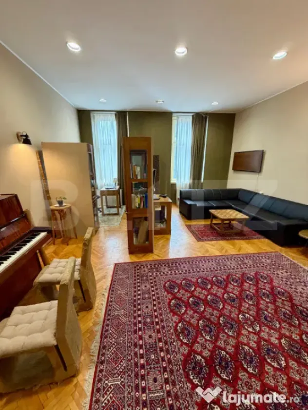 Apartament 2 camere, 71 mp, tavan inalt 3,30 m, garaj, Centr