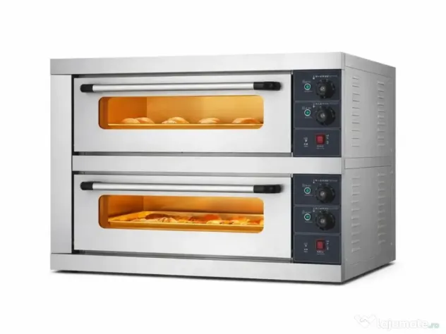 Cuptor profesional - 2 niveluri - 1 tava de 40 x 60 cm pe nivel
