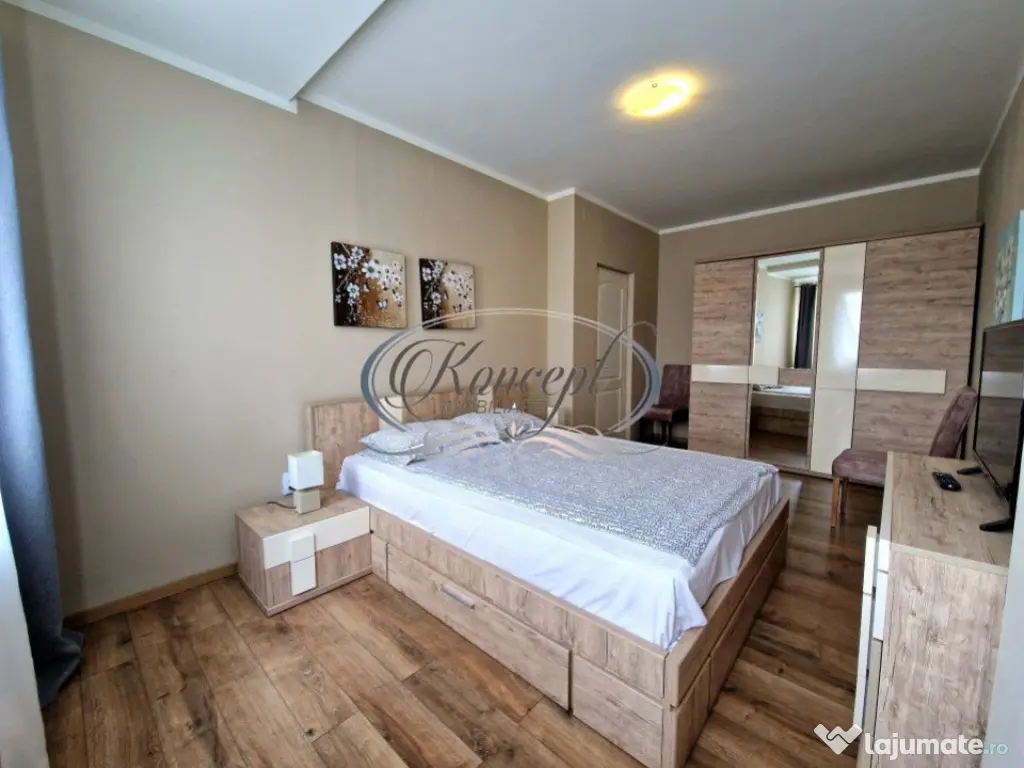 Apartament cu garaj, pet friendly in Park Lake