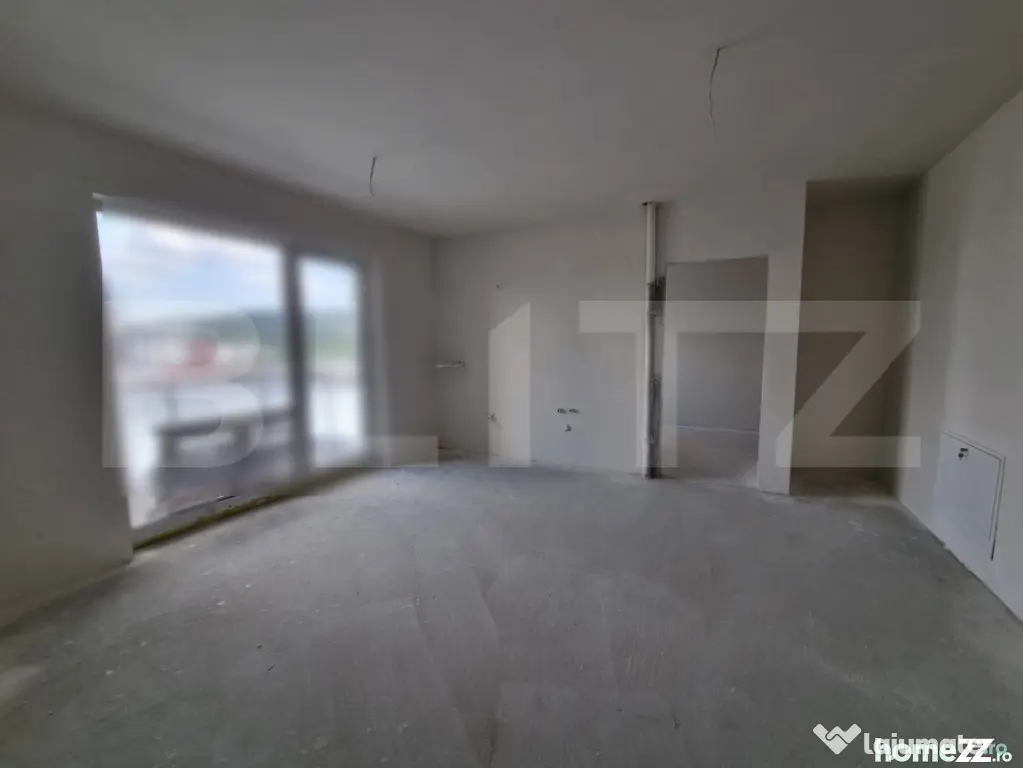 Apartament 3 camere, semifinisat, zona BMW
