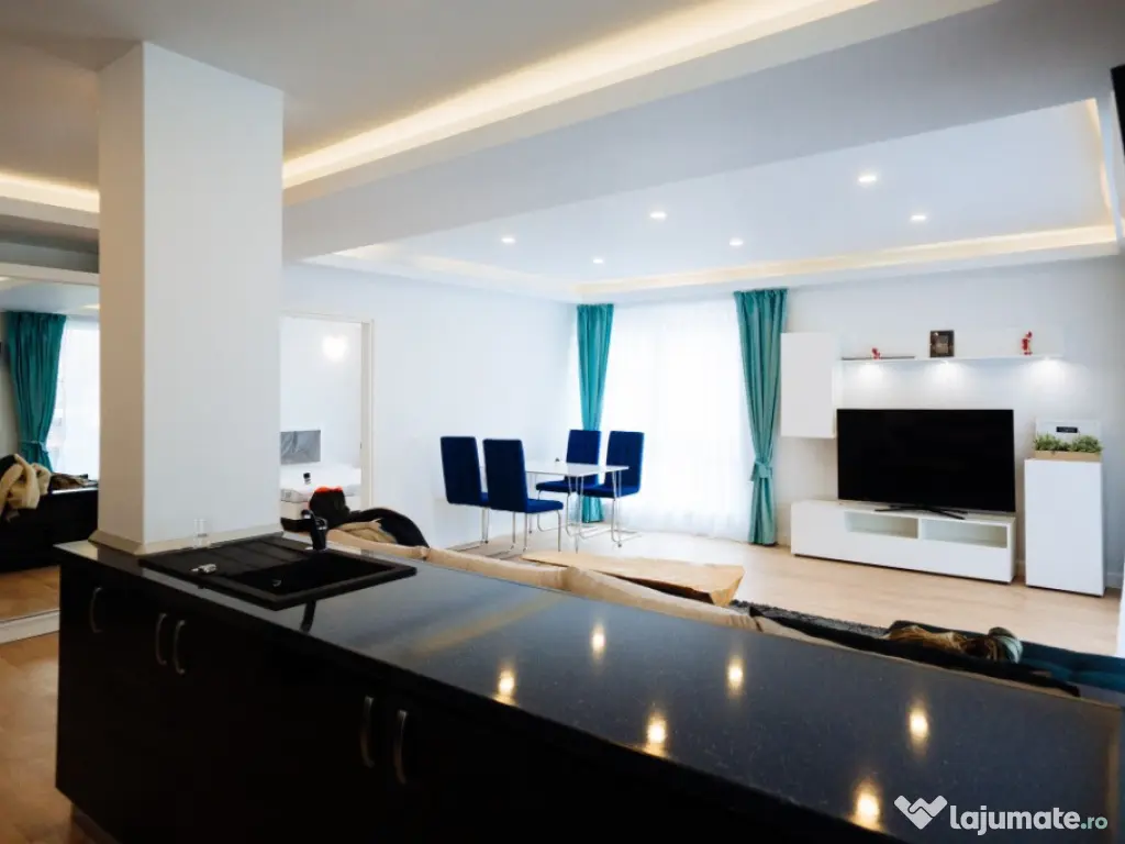 Inchiriere apartament 2 camere 74mp zona Rond OMV Pipera