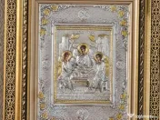 Icoane Argintate-SF Nicolae,SF Treime,SF Andrei,si alti Sfinti Relief 3 D 