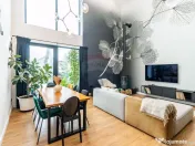 Vilă modernă în Paradisul Verde - Living spectaculos 