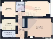 Apartament de vanzare, 3 camere ultra finisat, Bd. Unirii 