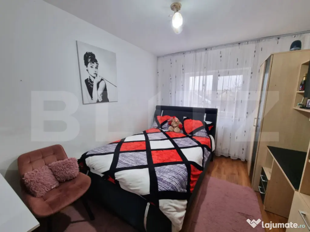 Apartament 4 camere, 90mp, decomandat, Lunca Cetatuii