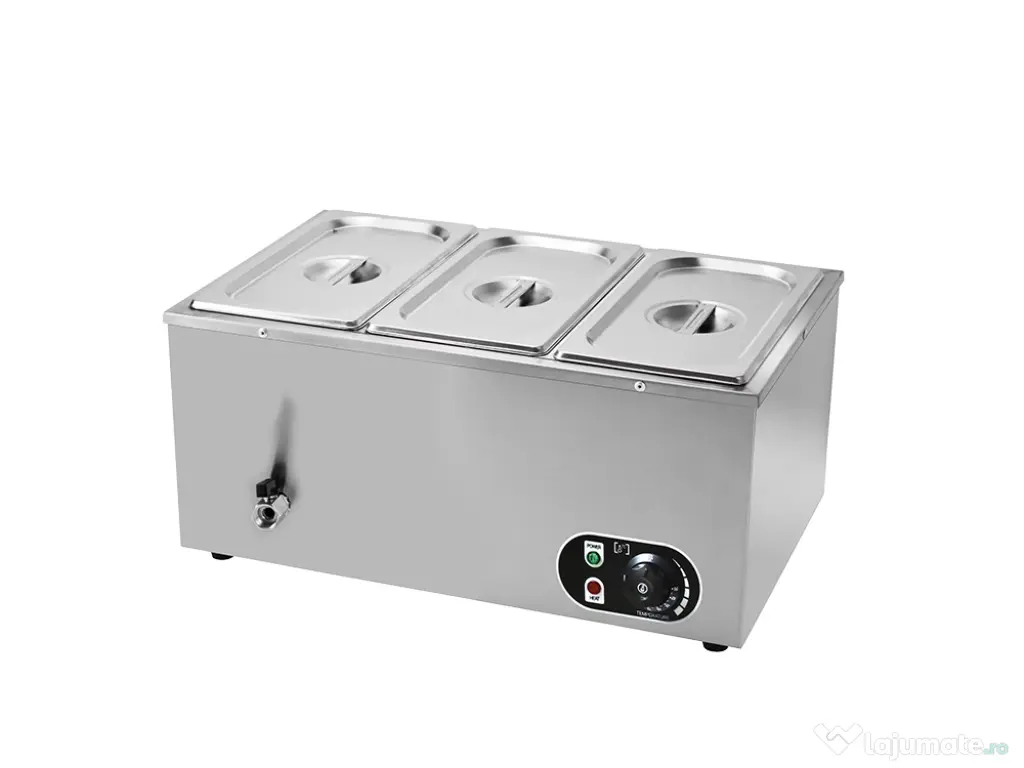 Bain-marie cu trei GN1/3