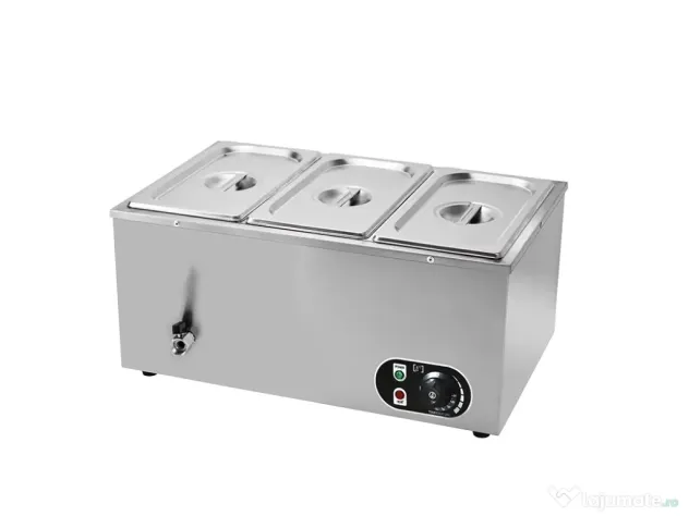 Bain-marie cu trei GN1/3