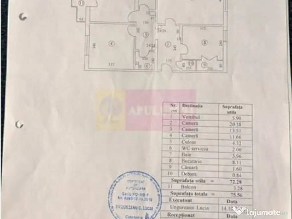 Vanzare apartament 3 camere zona Vitan Mall