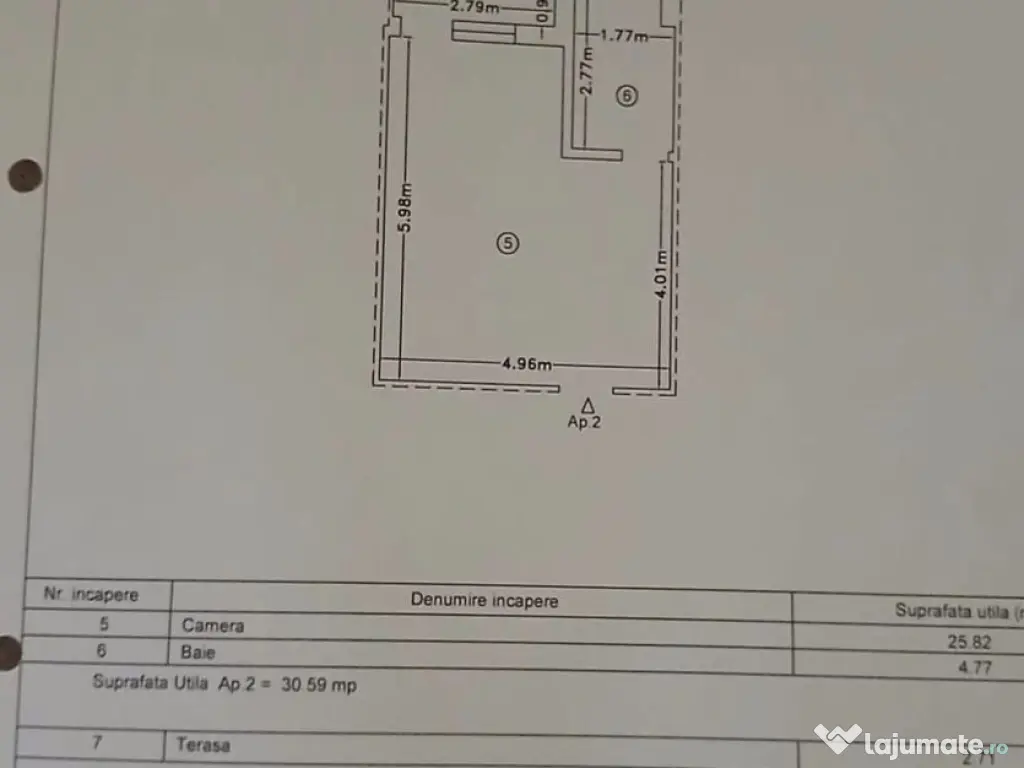Garsoniera 33,30 mp - la 150 metri de plaja - Mamaia Nord