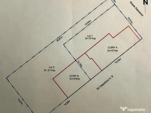 Casă cu teren generos de vânzare Zona Colentina – Carre