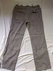 Costum de dama casual cu sacou si pantaloni wide leg 