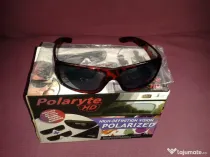 Ochelari de soare HD, Polarizati, Unisex, maro