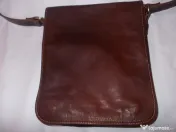 Borseta barbat piele naturala bivol vaca vita geanta medie 29cm Italy,Poze reale 