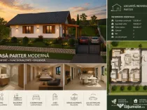 Casă Individuală Modernă – Panoramă Spectaculoasă spr