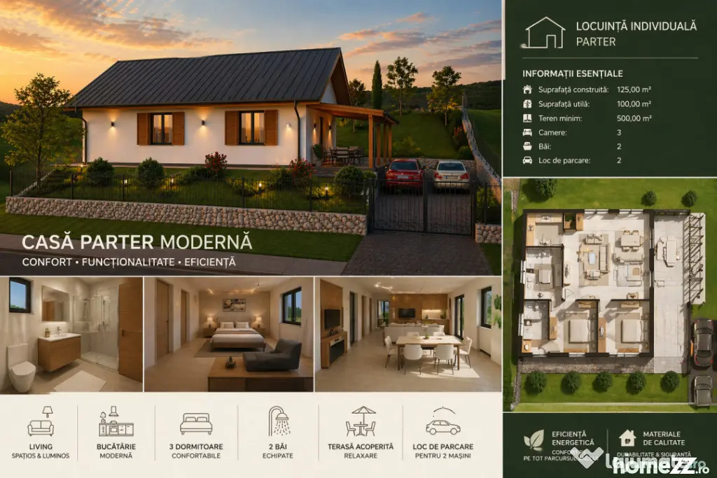 Casă Individuală Modernă – Panoramă Spectaculoasă spr - Baia Sprie (Maramures)