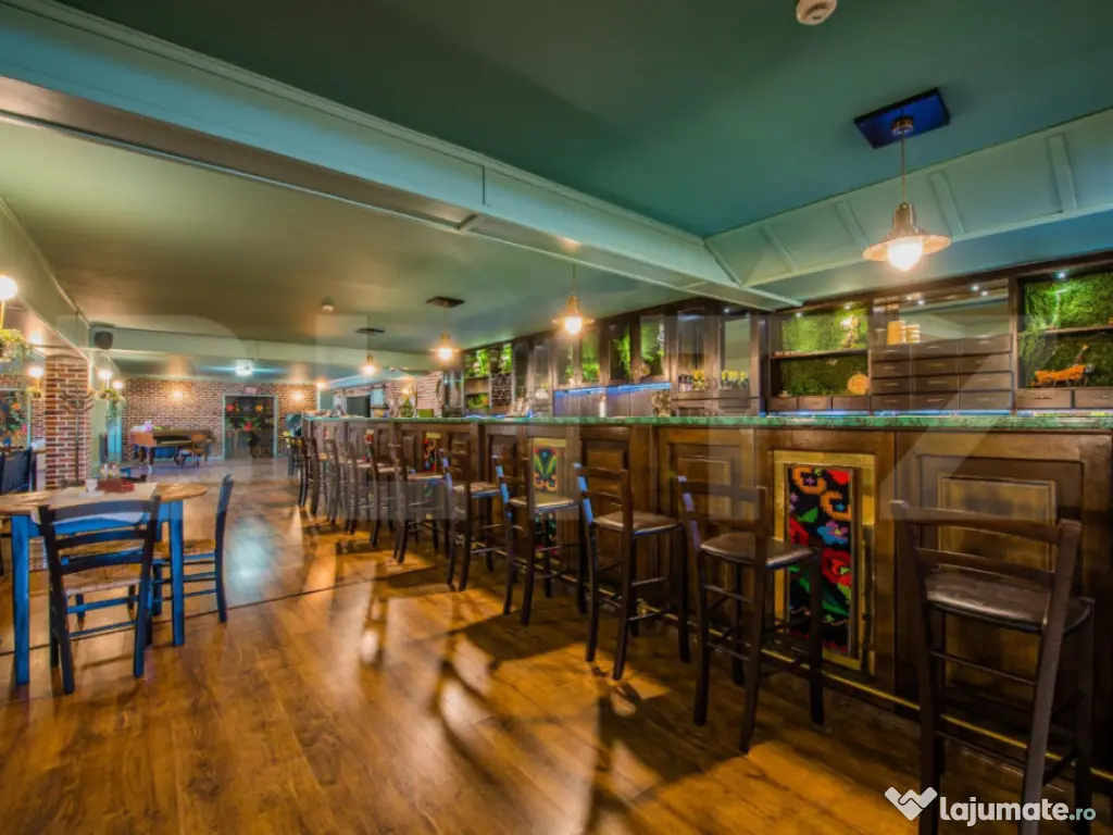 Săli evenimente, 1100 mp utili, teren 4263 mp, zona iesire