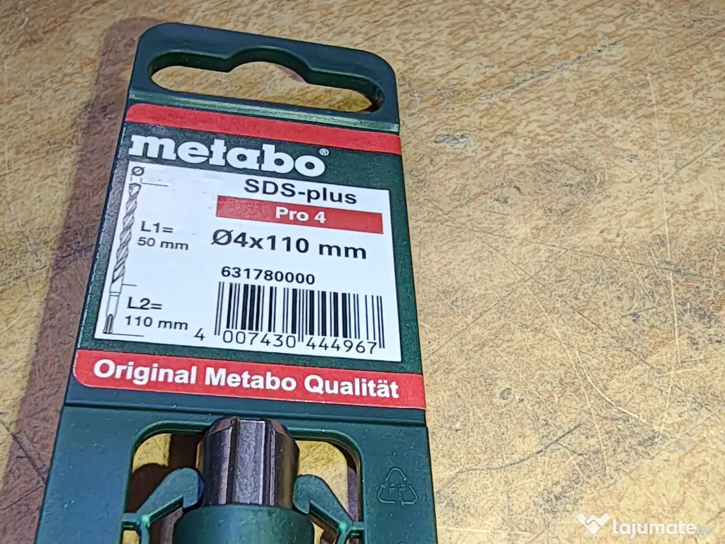 Burghiu perforator Metabo SDS-plus Pro4 (2C) 4 x 110 mm #B1142
