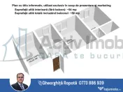 Apartament 3 cam. et. 2 in Moldova Nou#259; 