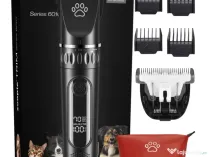 Masina Aparat Tuns Profesionala LED Lama Ceramica Acumulator Caini Pisici