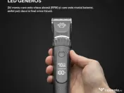 Masina Aparat Tuns Profesionala LED Lama Ceramica Acumulator Caini Pisici 