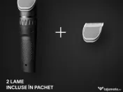 Masina Aparat Tuns Profesionala LED Lama Ceramica Acumulator Caini Pisici 