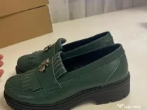 Mocasini dama din piele naturala