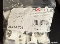 Demontabil Rafix hafele alb 20mm