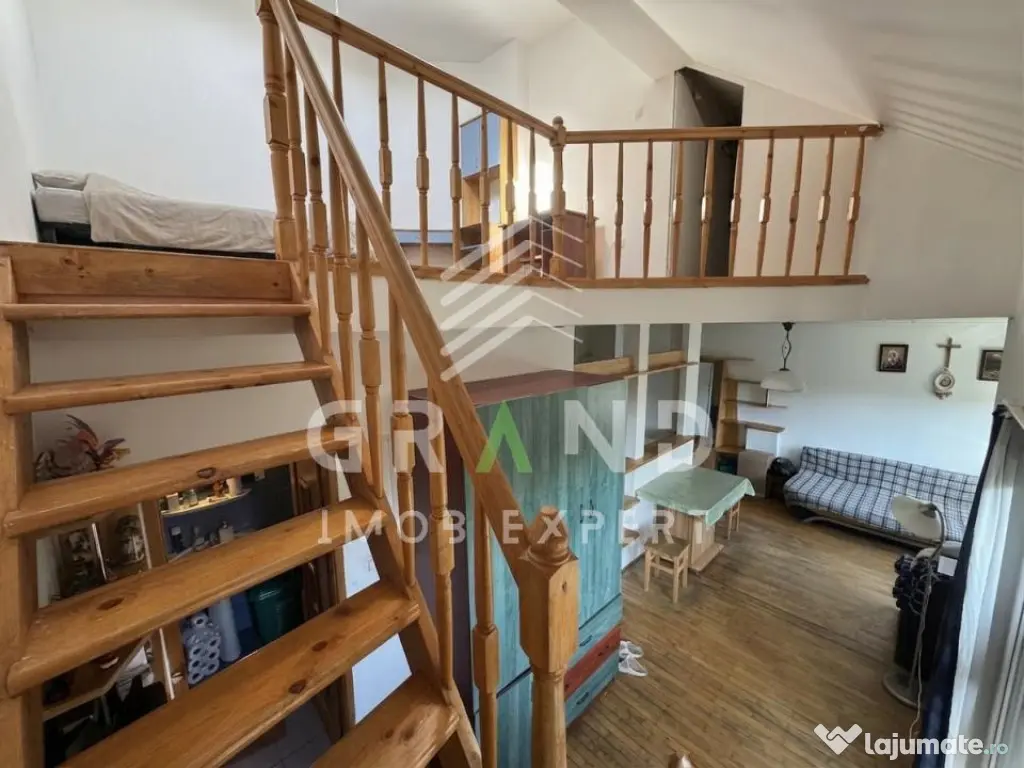 Apartament pe două nivele | 45 mp | Balcon | Mansardă | Gh