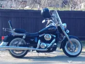 Motocicleta Kawasaki Vulcan, VN 1500 Classic tourer. 2007