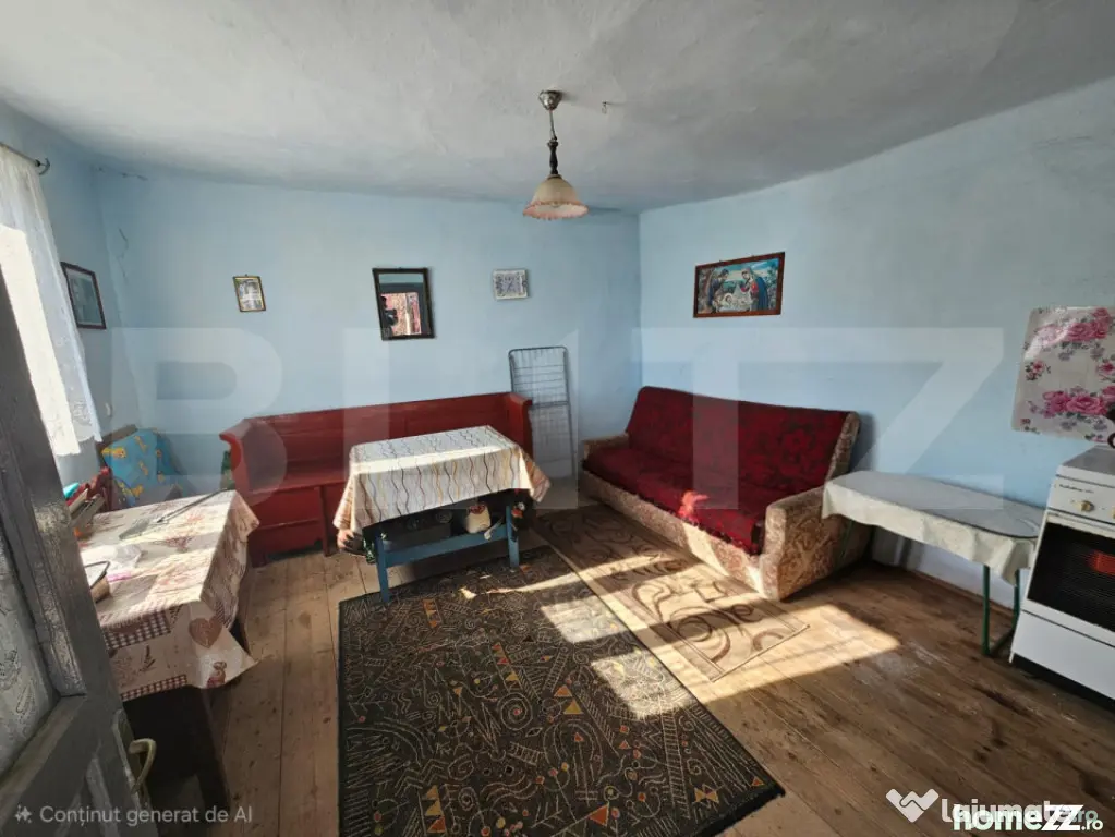 Casă din cărămidă, 4 camere, șură și curte mare – S - Sancel (Alba)