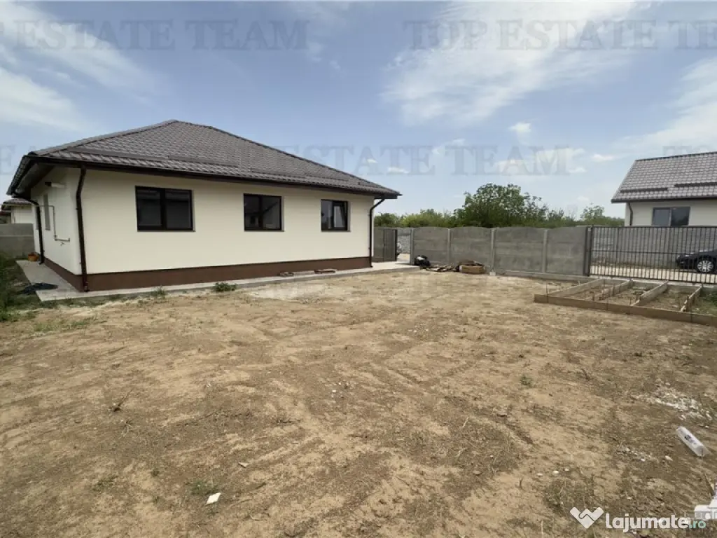 Casa individuala 4 camere pe parter, cu toate utilitatile si
