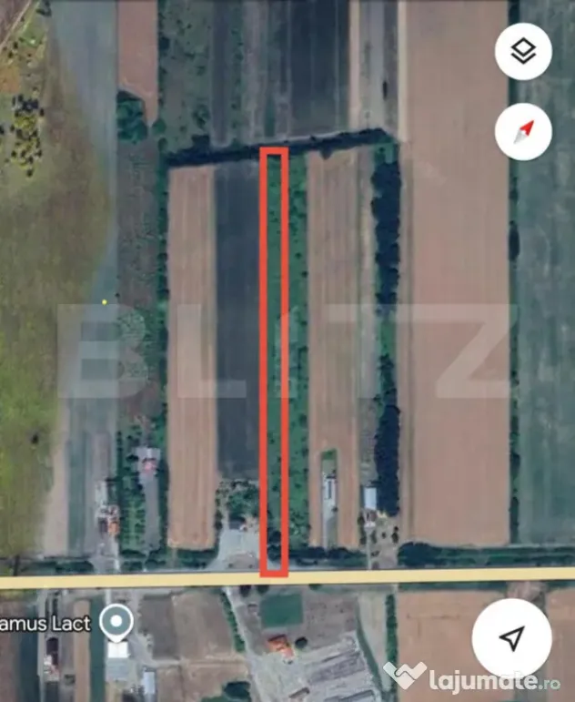 Teren Intravilan de Vânzare – 11.500 mp – DN E81 Între
