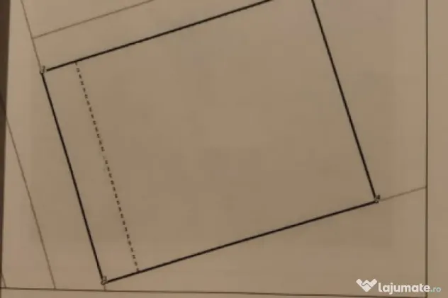 Teren intravilan Lazu, 421 mp, deschidere 20 ml, fundație e