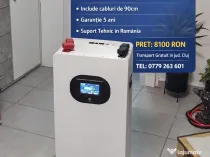 Baterie sistem fotovoltaic LiFePo4 51.2V 16.3 kw Grade A Bms JK v19 200A Invert