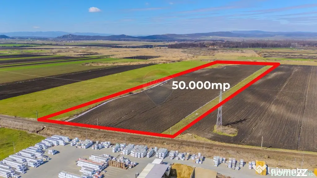 Teren 50.000 mp în Prejmer în spatele parcului industrial