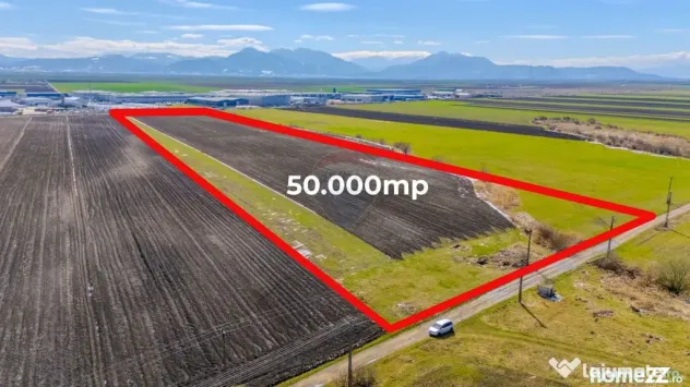 Teren 50.000 mp în Prejmer în spatele parcului industrial