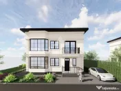 Vilă superbă P+1 Tunari 171mp, 4 cam, curte , 467 mp teren 