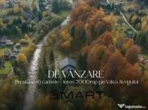 Pensiune 16 camere, teren 7000mp, Valea Avrigului