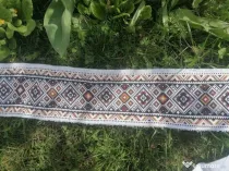 Curea/chimir lată cu mărgele