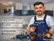 Montaj Mobila Iasi,montaj bucatarii Iasi,mobila pe comanda,instalare sanitare!! 