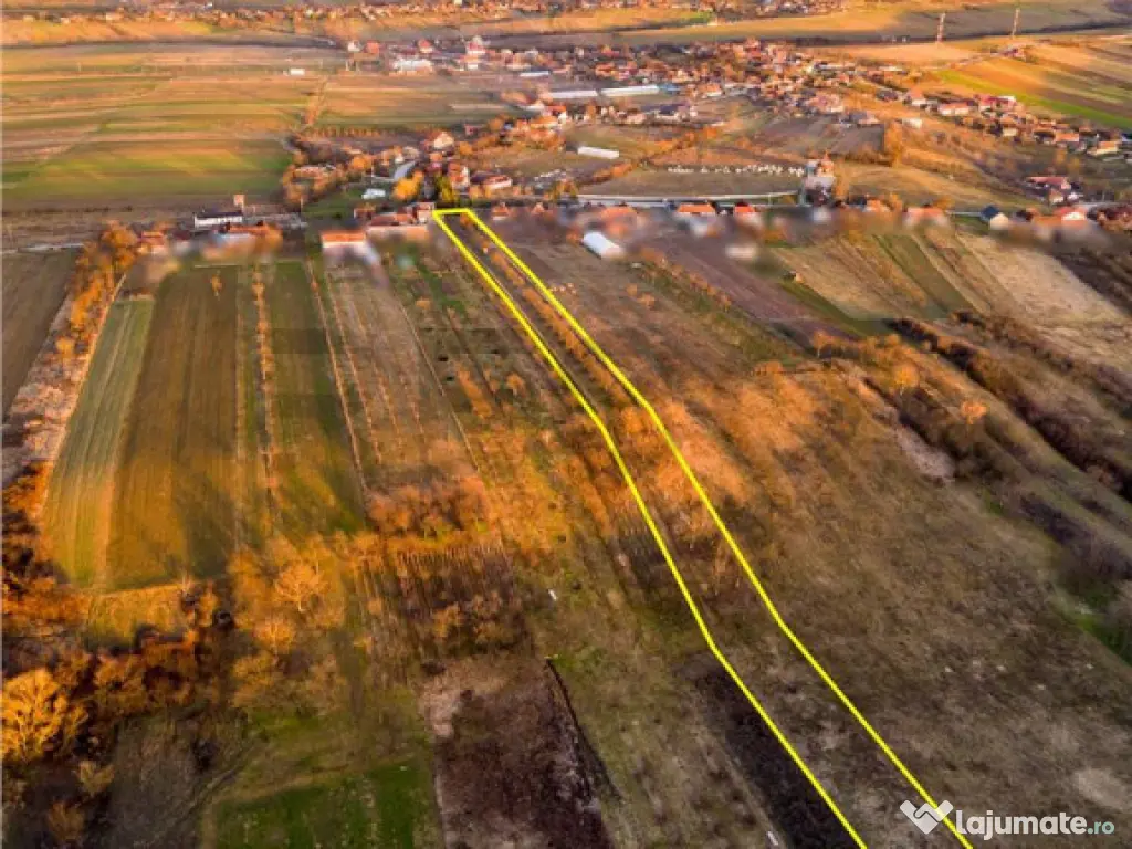 RECO Teren intravilan pentru loc de casa 5342 mp- sat.Hotar