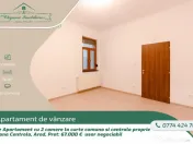 Apartament cu 2 camere la curte comuna si centrala proprie , 