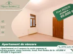Apartament cu 2 camere la curte comuna si centrala proprie ,