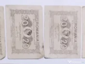 Bancnota 20 LEI 1945, 4 bucati 