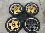 Jante Borbet A 4x100 7,5Jx16 ET 20 cu cauciucuri noi 185/55 r16 