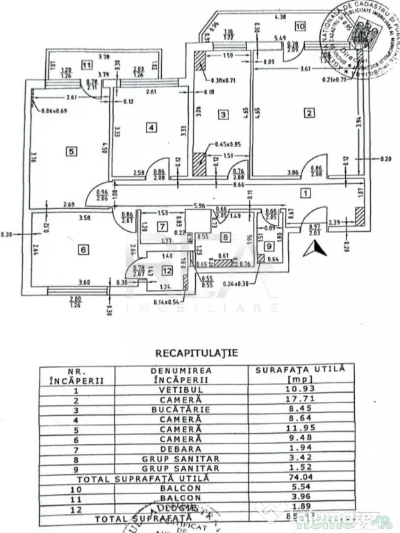 4 camere Pantelimon-Piața Delfinului decomandat, et. 2, 85 - Bucuresti (Bucuresti-Ilfov)