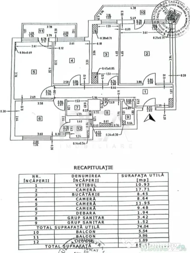 4 camere Pantelimon-Piața Delfinului decomandat, et. 2, 85 - Bucuresti (Bucuresti-Ilfov)