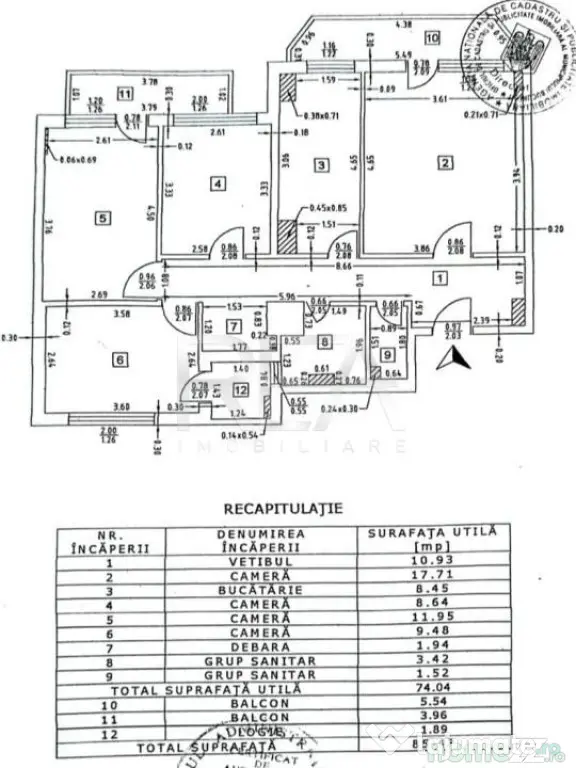 4 camere Pantelimon-Piața Delfinului decomandat, et. 2, 85 - Bucuresti (Bucuresti-Ilfov)