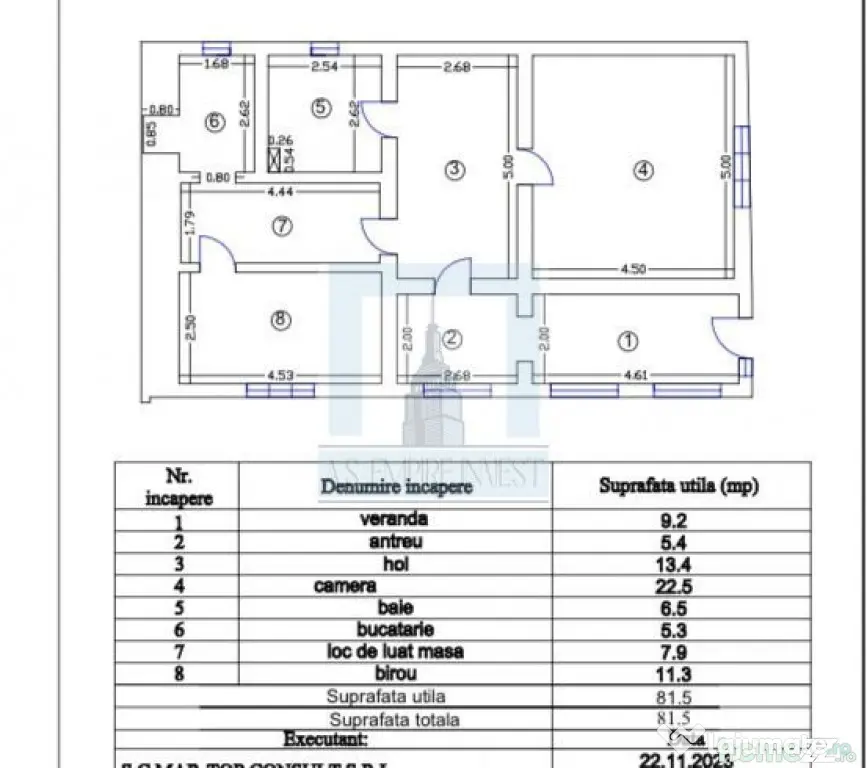 Apartament 3 camere,82 mp utili, la casa, singur in curte... - Brasov (Brasov)